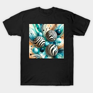 Three zebras by Charlotte VanRoss (cvanross) ) T-Shirt